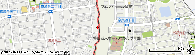 日本キリスト教団成瀬台教会周辺の地図
