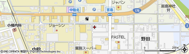リサイクルワールド　豊岡２号店周辺の地図