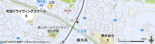 東京都町田市南大谷443周辺の地図