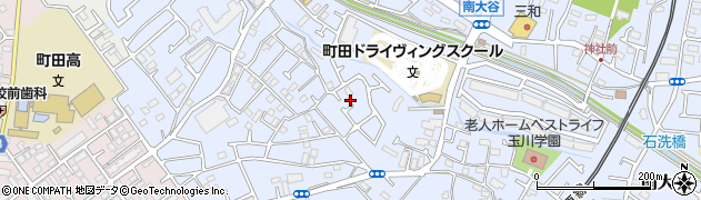 東京都町田市南大谷115周辺の地図