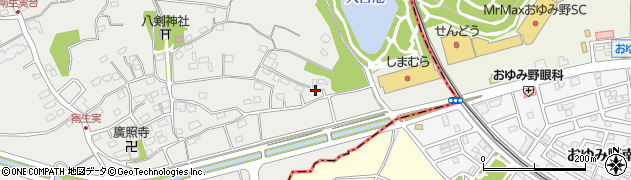 千葉県千葉市中央区南生実町802周辺の地図