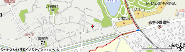 千葉県千葉市中央区南生実町804周辺の地図