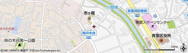 神奈川県横浜市青葉区市ケ尾町2187周辺の地図