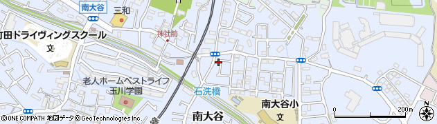 東京都町田市南大谷799-10周辺の地図