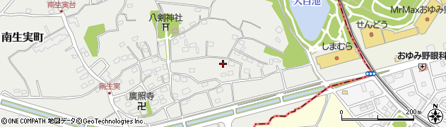千葉県千葉市中央区南生実町841周辺の地図