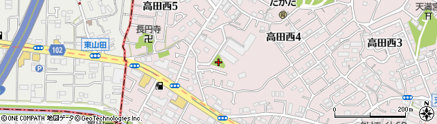 高田上耕地公園周辺の地図