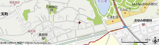 千葉県千葉市中央区南生実町811周辺の地図