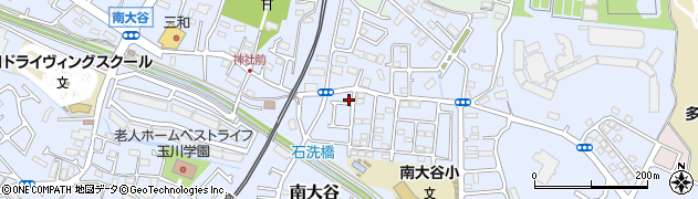 東京都町田市南大谷799-21周辺の地図