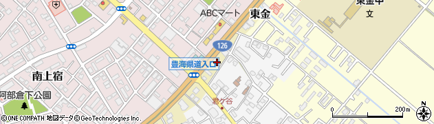 すし銚子丸東金店周辺の地図