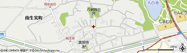 千葉県千葉市中央区南生実町878周辺の地図