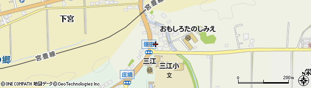 兵庫県豊岡市鎌田72周辺の地図