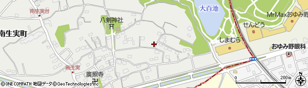 千葉県千葉市中央区南生実町823周辺の地図