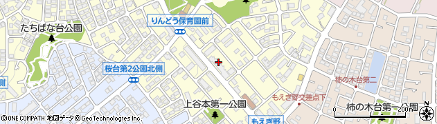 神奈川県横浜市青葉区みたけ台40周辺の地図