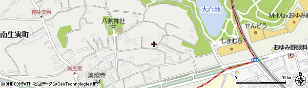 千葉県千葉市中央区南生実町824周辺の地図