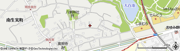 千葉県千葉市中央区南生実町828周辺の地図