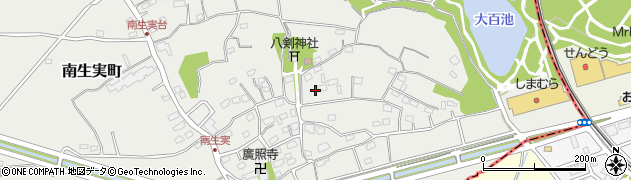千葉県千葉市中央区南生実町833周辺の地図