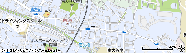 東京都町田市南大谷469周辺の地図