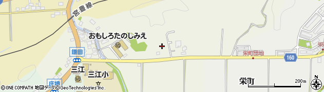 兵庫県豊岡市鎌田周辺の地図