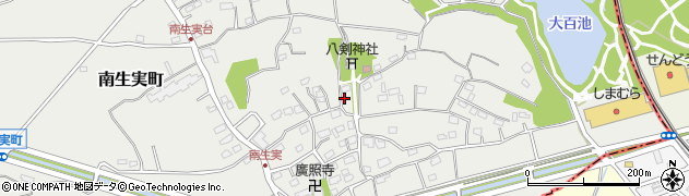 千葉県千葉市中央区南生実町877周辺の地図