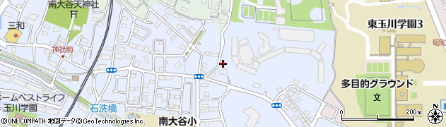 東京都町田市南大谷721周辺の地図