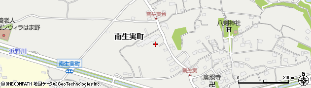 千葉県千葉市中央区南生実町594周辺の地図