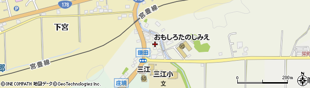 兵庫県豊岡市鎌田74周辺の地図
