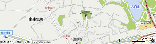 千葉県千葉市中央区南生実町889周辺の地図