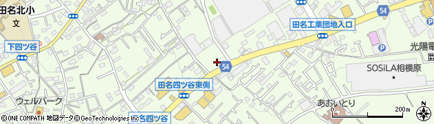神奈川県相模原市中央区田名3858-1周辺の地図