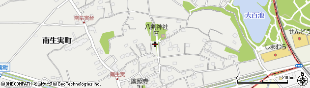 千葉県千葉市中央区南生実町879周辺の地図