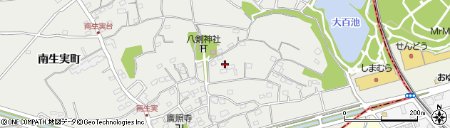 千葉県千葉市中央区南生実町832周辺の地図