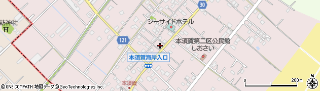 千葉県山武市本須賀3664周辺の地図