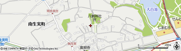 千葉県千葉市中央区南生実町886周辺の地図