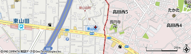 神奈川県横浜市都筑区東山田町1475周辺の地図