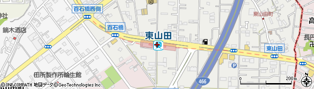 神奈川県横浜市都筑区周辺の地図