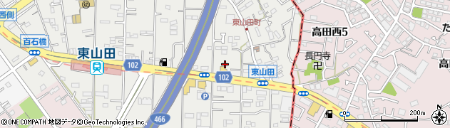 神奈川県横浜市都筑区東山田町64周辺の地図