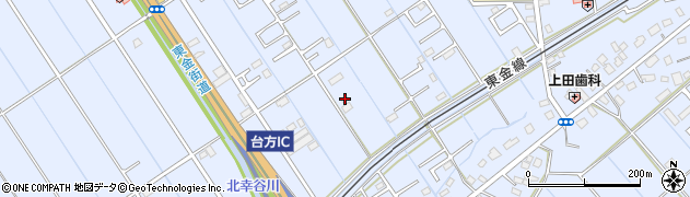 千葉県東金市台方426周辺の地図
