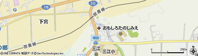 兵庫県豊岡市鎌田30周辺の地図
