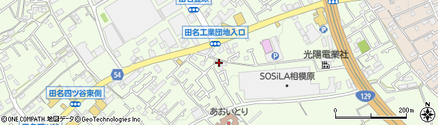 神奈川県相模原市中央区田名4168周辺の地図