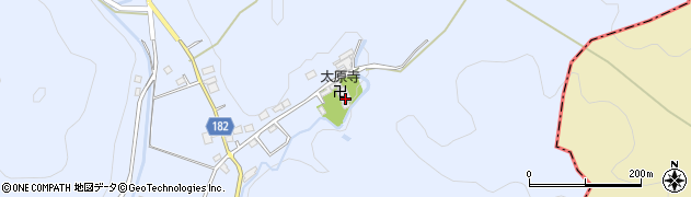 太原寺周辺の地図
