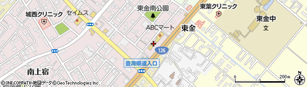 ラーメン山岡家 東金店周辺の地図