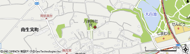千葉県千葉市中央区南生実町883周辺の地図