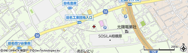 神奈川県相模原市中央区田名4100周辺の地図