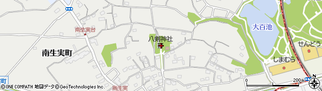 千葉県千葉市中央区南生実町880周辺の地図