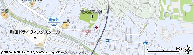 東京都町田市南大谷449周辺の地図