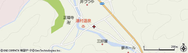 全但タクシー株式会社湯村営業所周辺の地図