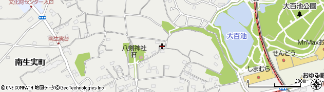 千葉県千葉市中央区南生実町1104周辺の地図