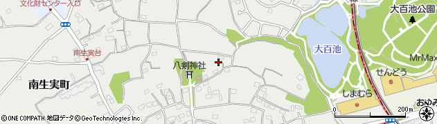 千葉県千葉市中央区南生実町1102周辺の地図