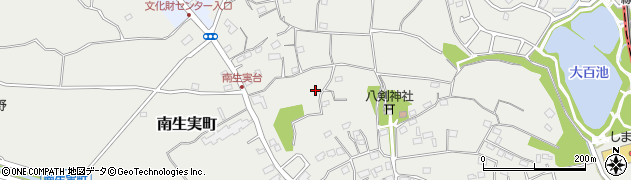 千葉県千葉市中央区南生実町986周辺の地図