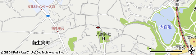 千葉県千葉市中央区南生実町1017周辺の地図