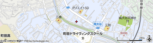 東京都町田市南大谷185周辺の地図